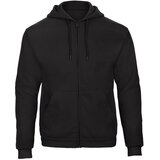  MAJICA DUGI RUKAVI ZIP B&C ID.205 270G CRNA S | shoptok.hr