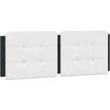 vidaXL krevet s madracem crno-bijeli 140 x 190 cm od umjetne kože | shoptok.hr