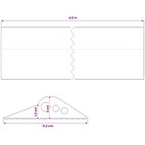  Brtva za garažni pod Crna 112 x 20 mm 4,5 m EPDM guma | shoptok.hr