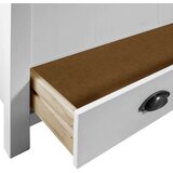  Trokrilni ormar Hill bijeli 127 x 50 x 170 cm masivna borovina | shoptok.hr