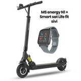 Ms Energy Neutron N1 e-trotinet + Lifefit pametni sat sivi | ePonuda.com