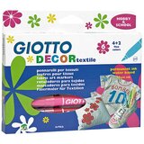 Giotto flomasteri za tekstil DECOR textile - 6 boja cene
