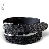 PRINC LEATHER Ženski kaiš 221, Kožni, Crni Cene
