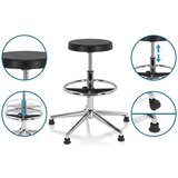 MID.YOU Pisarniški Stolček Top Work 14 I, Črna | Shoptok.si