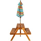  Dječji stol za piknik sa suncobranom 79x90x60 cm bagremovo drvo | Eponuda.com