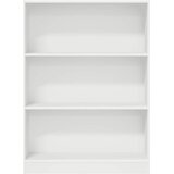  Regal za knjige bijeli 80x24x109 cm konstruirano drvo | shoptok.hr
