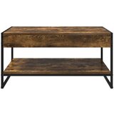  Stolić za kavu Dimni hrast 80 x 50 x 40 cm Konstruirano drvo | shoptok.hr