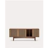 Kave Home Rjava nizka komoda v orehovem dekorju 180x73 cm Elan – | Shoptok.si