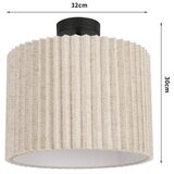 Brilagi plafonska lampa nordic wave 1xE27/15W/230V ø 32 cm lan/crna | Eponuda.com