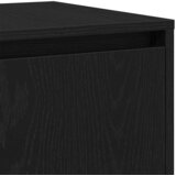  Kreveta Crni hrast 120 x 41 x 75 cm Konstruirano drvo | shoptok.hr