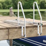  Ljestve za pristanište s 5 stepenica Srebrno 58 x 77 x 191 cm | Eponuda.com