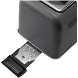 Buydeem 2 Slice Automatic Metal Toaster, model DT730E, color Ink Grey, EU DT730E-IG/EU | ePonuda.com