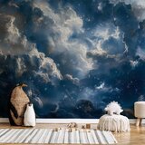  Foto tapeta - Astronomical Wonders: Clouds and Stars in Harmonious Combination 350x256 | shoptok.hr
