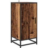 vidaXL Strani šal Star les 35 x 35.5 x 76 cm Konstruiran les | Shoptok.si