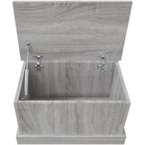  Kutija za pohranu boja hrasta 50x30x28 cm od konstruiranog drva | shoptok.hr