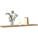  Zidne police 4 kom boja hrasta 60x20x1,5 cm konstruirano drvo | Eponuda.com