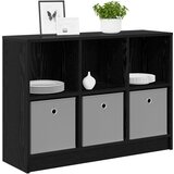  Kreveta s ladicama Crni hrast 88,5 x 27,5 x 63,5 cm | shoptok.hr