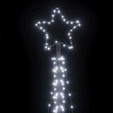 vidaXL Lučke za novoletno jelko 495 LED diod hladno bele 300,5 cm | Shoptok.si