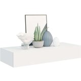 vidaXL zidna polica s ladicom bijela 60 x 23,5 x 10 cm MDF | shoptok.hr