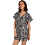 Kaftan za plažu crni