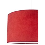 Duolla - Luster na sajli BRISTOL 1xE27/40W/230V prečnik 45 cm crvena | Eponuda.com