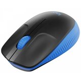 Logitech m190 full-size wireless plavi miš cene