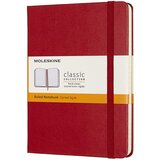 Moleskine Beležnica M trde platnice, škrlatno rdeča - črtni | Shoptok.si