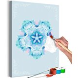  Slika za samostalno slikanje - Snowflake 40x60 Cijene