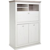 Hom`in pisalnik leseni material siva, bela | Shoptok.si