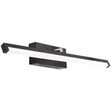Toolight led zidna svjetiljka kupaonice iznad ogledala 12W 50CM APP373-1W crna | shoptok.hr