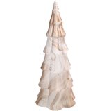 Tognana Staklena LED jelka Christmas Dripping, 27 cm, Bež | Eponuda.com
