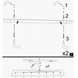 Opviq Yildo 6877 Viseća svjetiljka, E27, 3x40W, IP20, Crna | Eponuda.ba