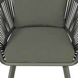 Ambia Garden LOUNGE NASLANJAČ tkanina aluminij | Shoptok.si