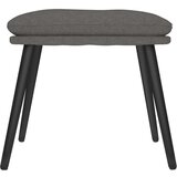  Stolček za noge temno siv 45x29,5x35 cm blago, (20983707) | Shoptok.si