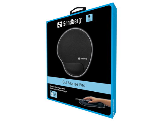 Sandberg Mousepad Black podloga za miš, crna | shoptok.hr