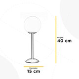 Lesnina XXXL NAMIZNA SVETILKA 5043 BILLO 15/15/40 cm | Shoptok.si