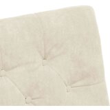  Trpezarijske stolice 2 pcs Krema 58 x 67 x 97 cm Baršun | shoptok.hr