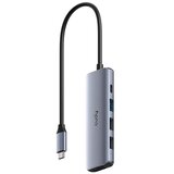  USB-C hub Cudy UH405, HDMI 4K, 5-U-1, 100W | Eponuda.ba