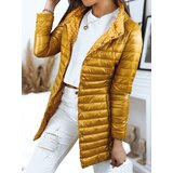 DStreet Lady's double-sided quilted coat KATIE yellow | shoptok.hr