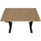 Uvi Desk okvir crni i ploča prirodni hrast | shoptok.hr