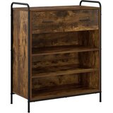 Ormar za cipele 76 x 36 5 x 93 cm Konstruirano drvo - Dimljeni hrast 76 x 36 5 x 93 cm 1 ladica i 3 police | shoptok.hr