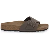 Birkenstock Natikači CATALINA MOCCA CALZ S Kostanjeva