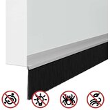 vidaXL Samoljepljivi pečati za vrata 2 pcs Srebrno 100 cm | shoptok.hr