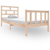 The Living Store Posteljni okvir iz trdne borovine 90x190 cm - Posteljni Okvir, (21529644) | Shoptok.si