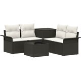  Set sofe 6 kom. 4-Broj sjedala Crna i krem-bijela | shoptok.hr