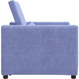  3-u-1 kauč na sklapanje plava denim tkanina | shoptok.hr
