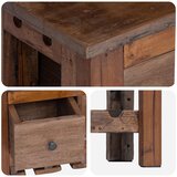  Cabinet Smeđa 60 x 30 x 70 cm Čvrsto drvo iz reciklaže | shoptok.hr