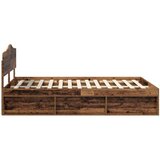  Konstrukcija postelje Star les 150 x 200 cm Masivno borovo les, (5000102395) | Shoptok.si