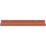  Stenska polica 2 pcs Rdeča 40 x 9 x 3 cm Konstruiran les, (5000200865) | Shoptok.si