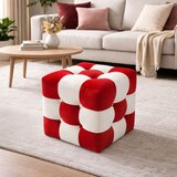 Atelier Del Sofa Tabure, 42x42x42cm, Crvena Cijene